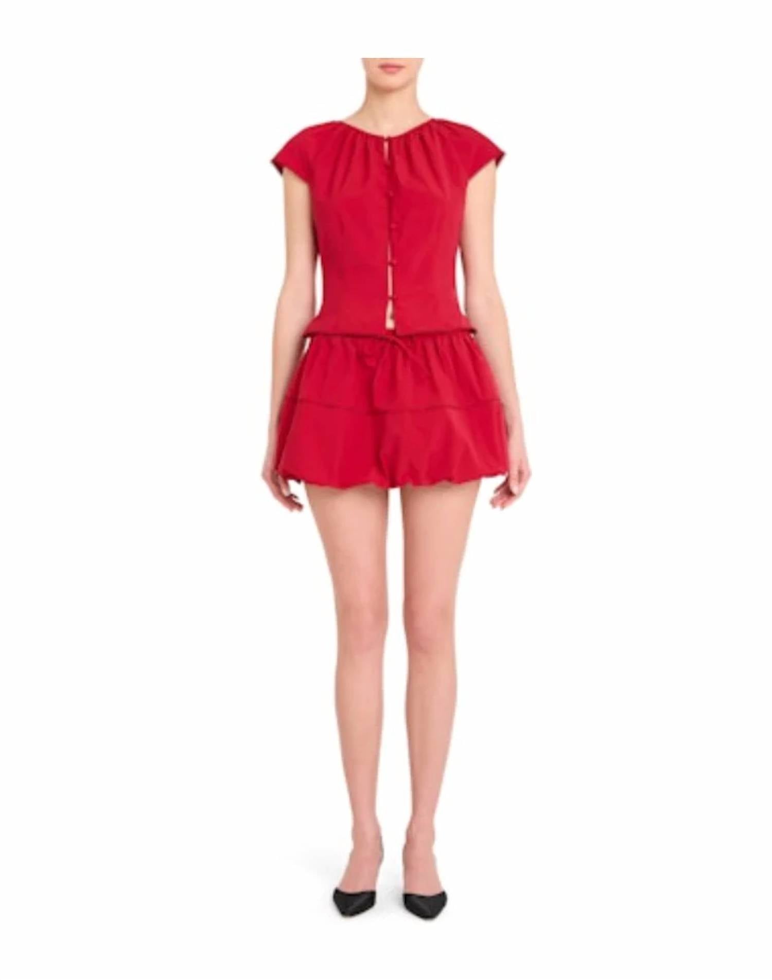 Amanda Uprichard - Pinto Poplin Top