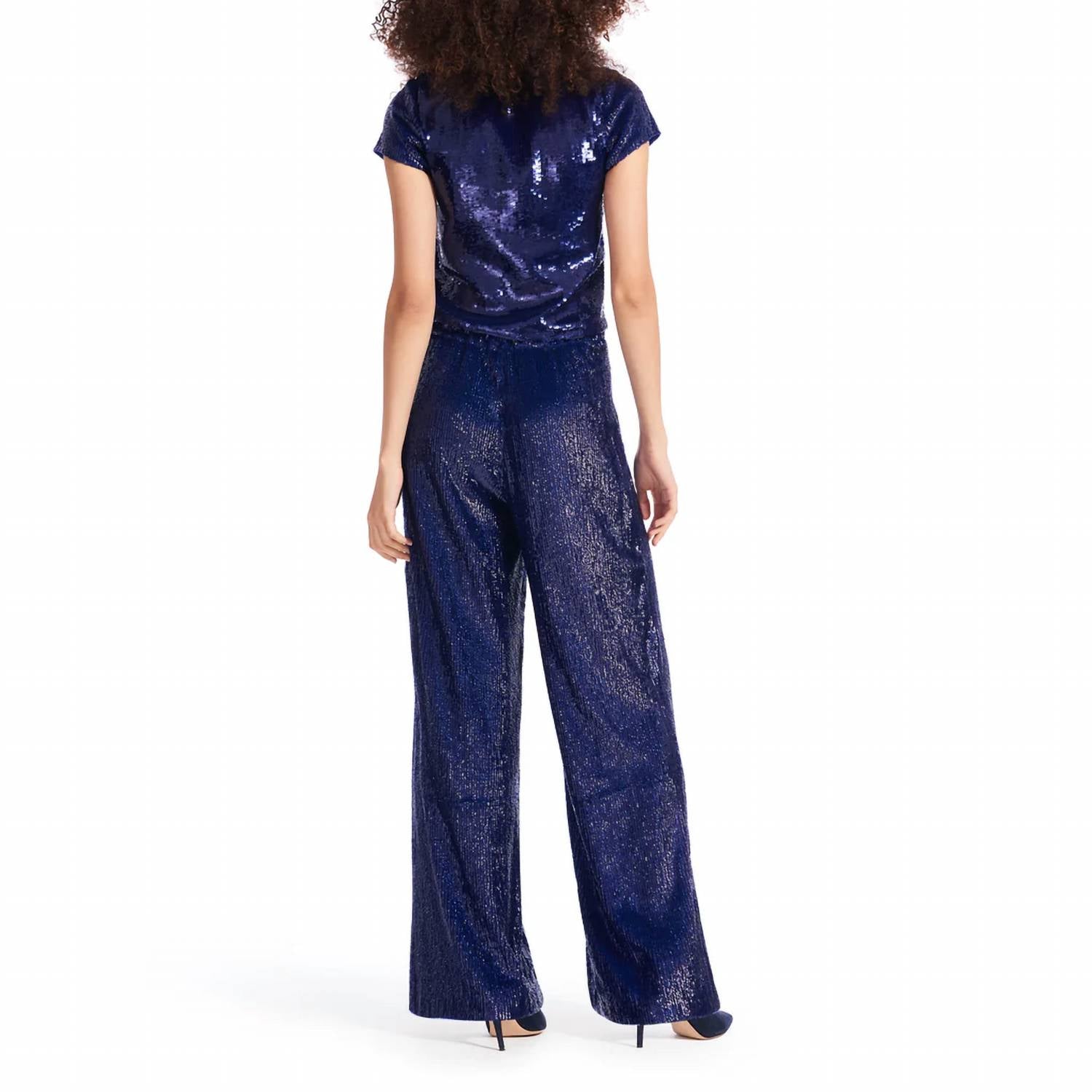 Emily Shalant - Flat Cup Sequin Top
