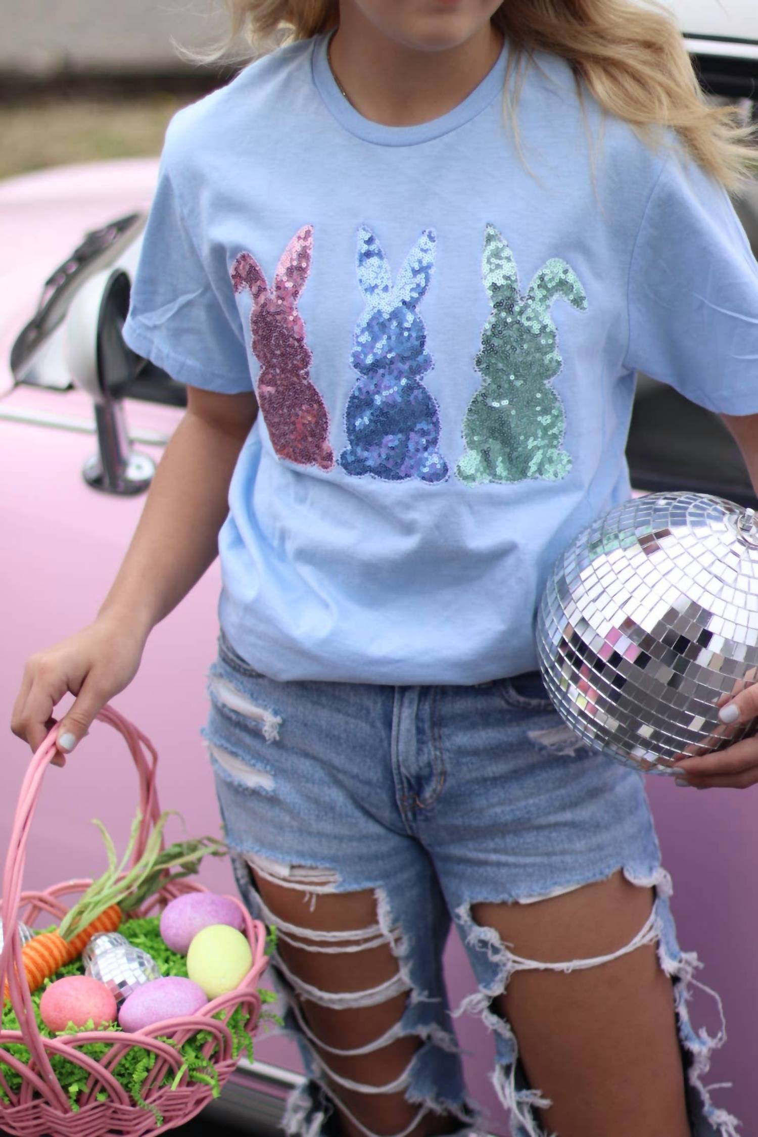 Shop Southern Belle - Easter Bunny Trio Tee