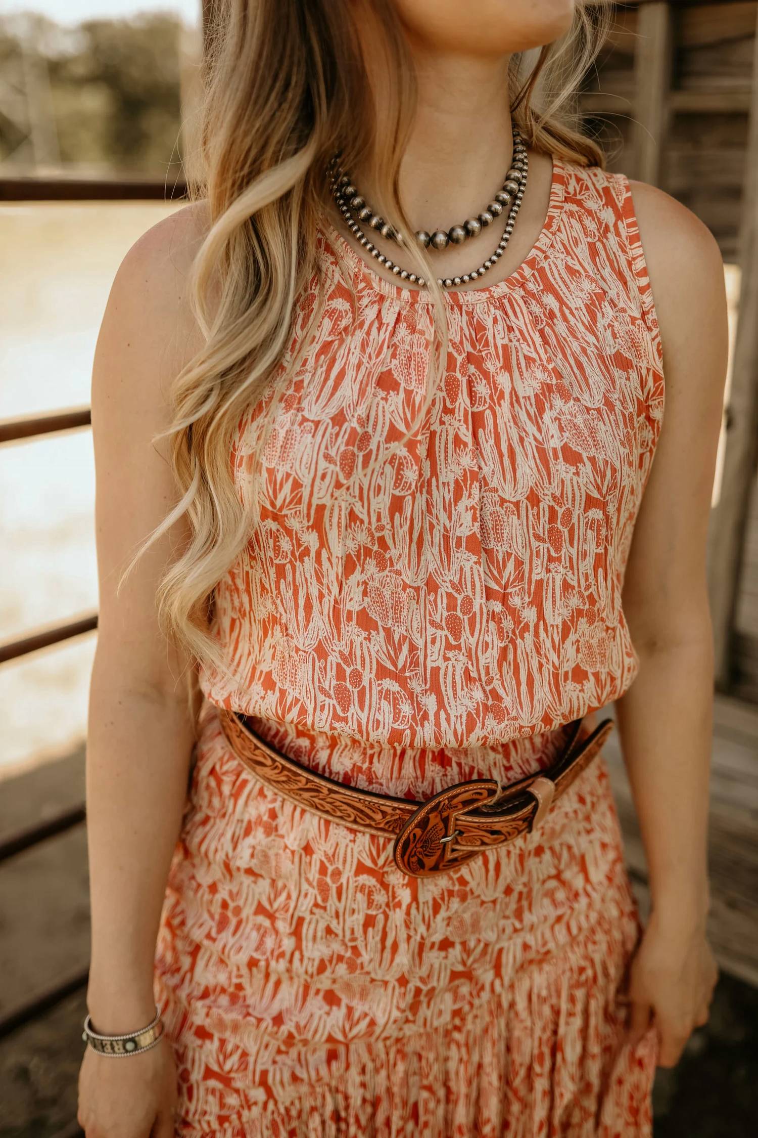 Rock & Roll Denim - Cactus Print Set