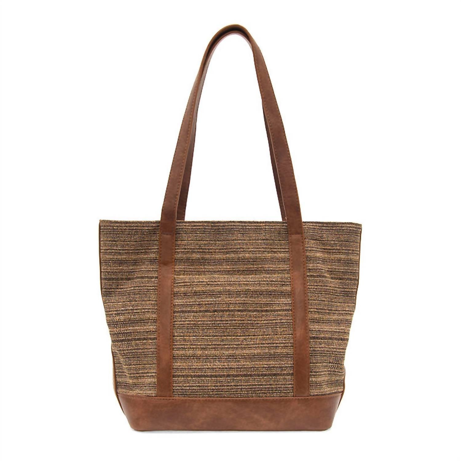 Joy Susan - Women's Tia Tweed Pocket Tote Bag