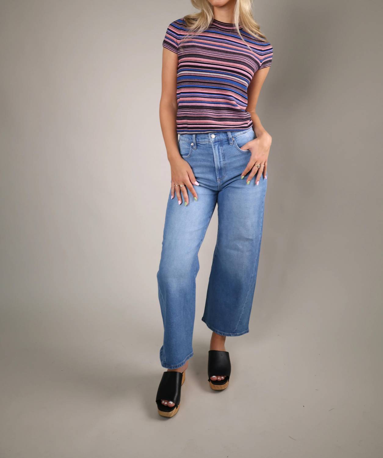 Pistola - Women's Kyra Bowed Ankle Jean
