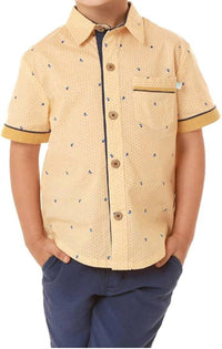 Fore Axel & Hudson - Boy's Geo Print Shirt