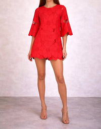 Never A Wallflower - Camilla Short Caftan Mini Dress