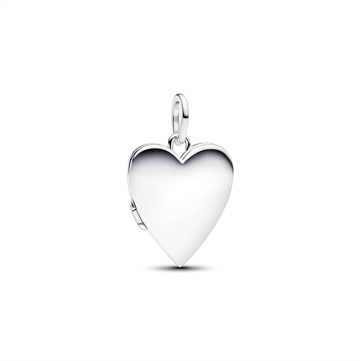Pandora - Engravable Openable Heart Tag Pendant