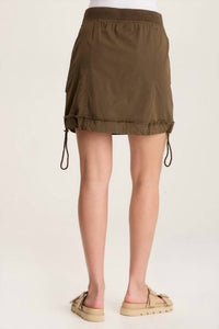 Xcvi - Leticia Poplin Cinched Hem Mini Skirt
