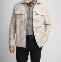 Stone Rose - Knit Houndstooth Jacket