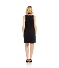 Karen Kane - Embellished Mini Shift Dress