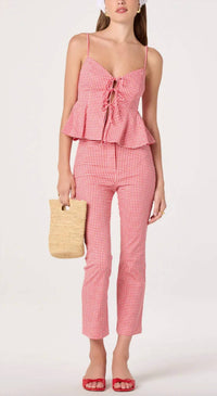Astr - Alma Gingham Pants