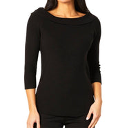 Off The Shoulder Ribbed Detail Top