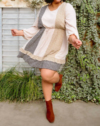 143 Story - Floral Cuts Dress