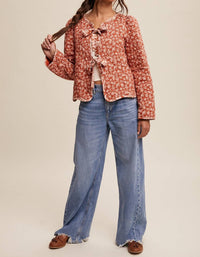 Listicle - Ditzy Floral Jacket