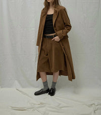 Apparis - Women's Ren Sans Suede Bermuda Shorts