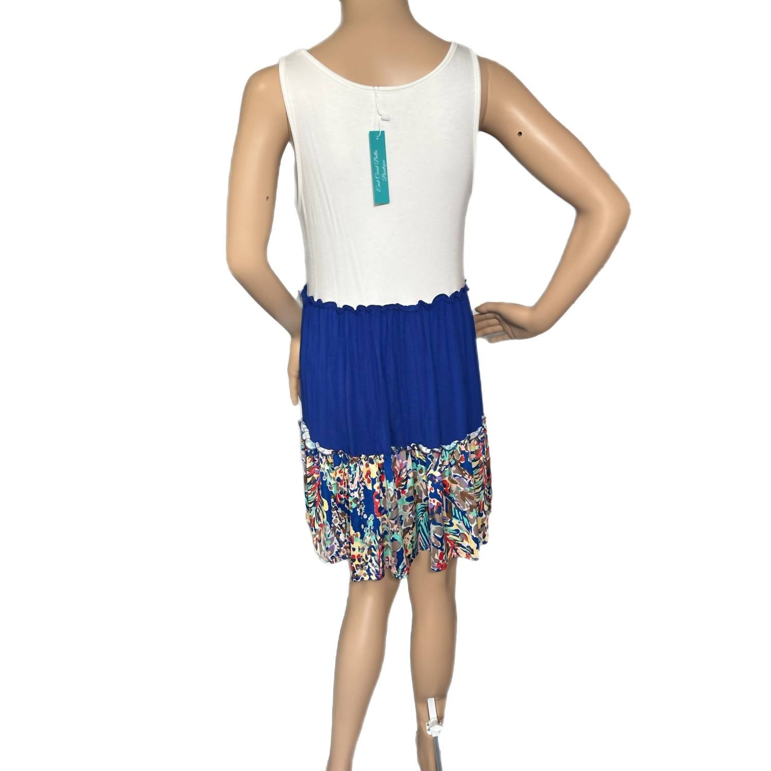 Beeson River - Color Block Sleeveless Mini Dress