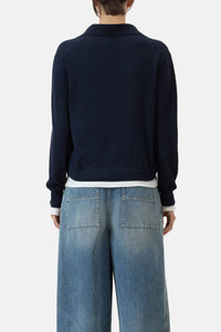 Closed - Polo Long Sleeve Knit Top