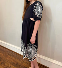 Milon - Girl's Laser Cut Dress