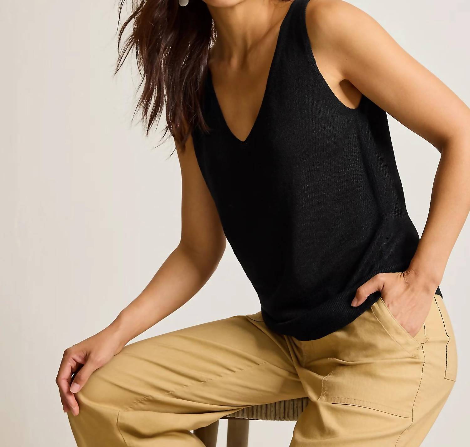 Tommy Bahama - Addison Sleeveless Linen Blend Sweater