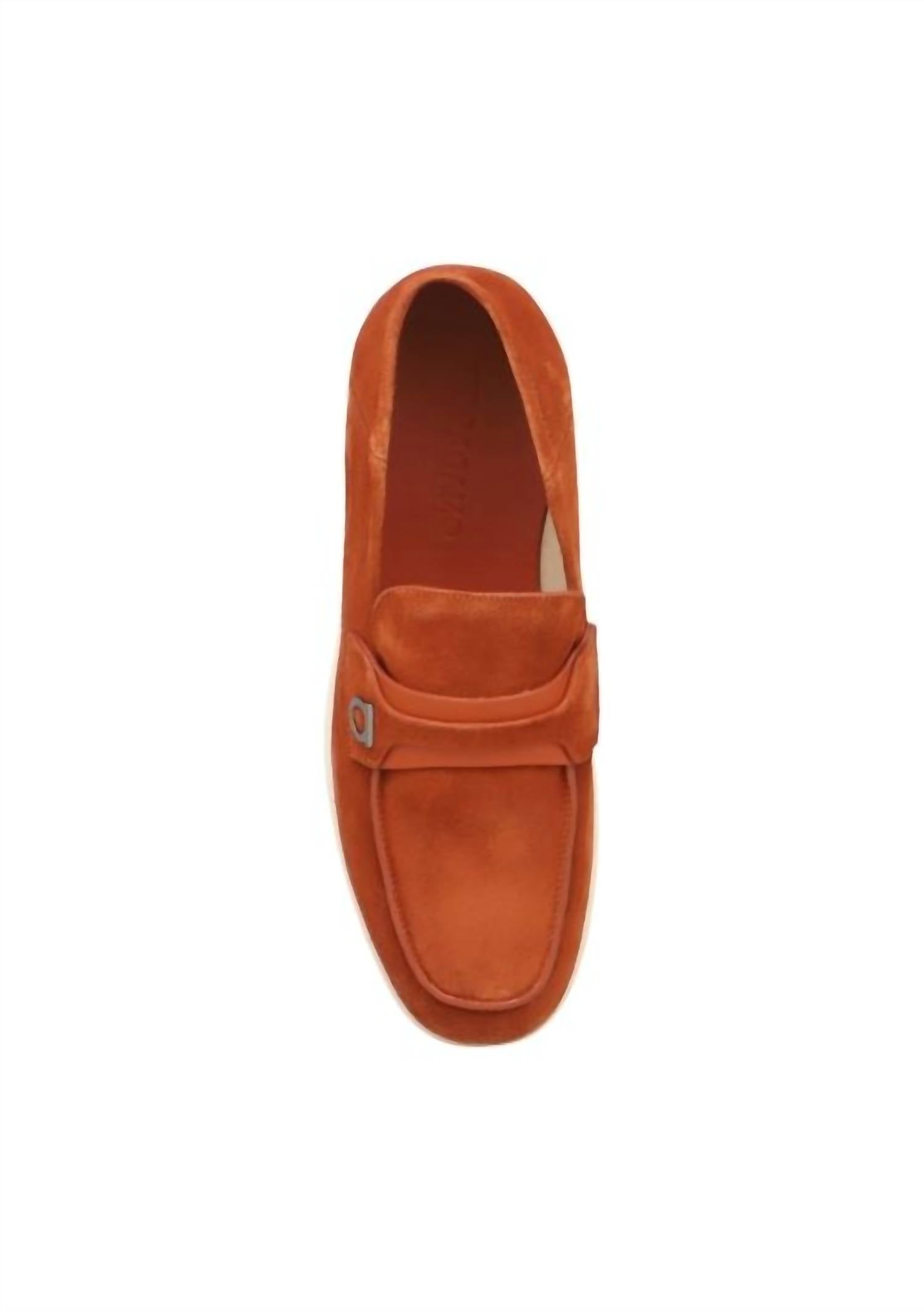 Salvatore Ferragamo - Men's Flat Leather Loafer