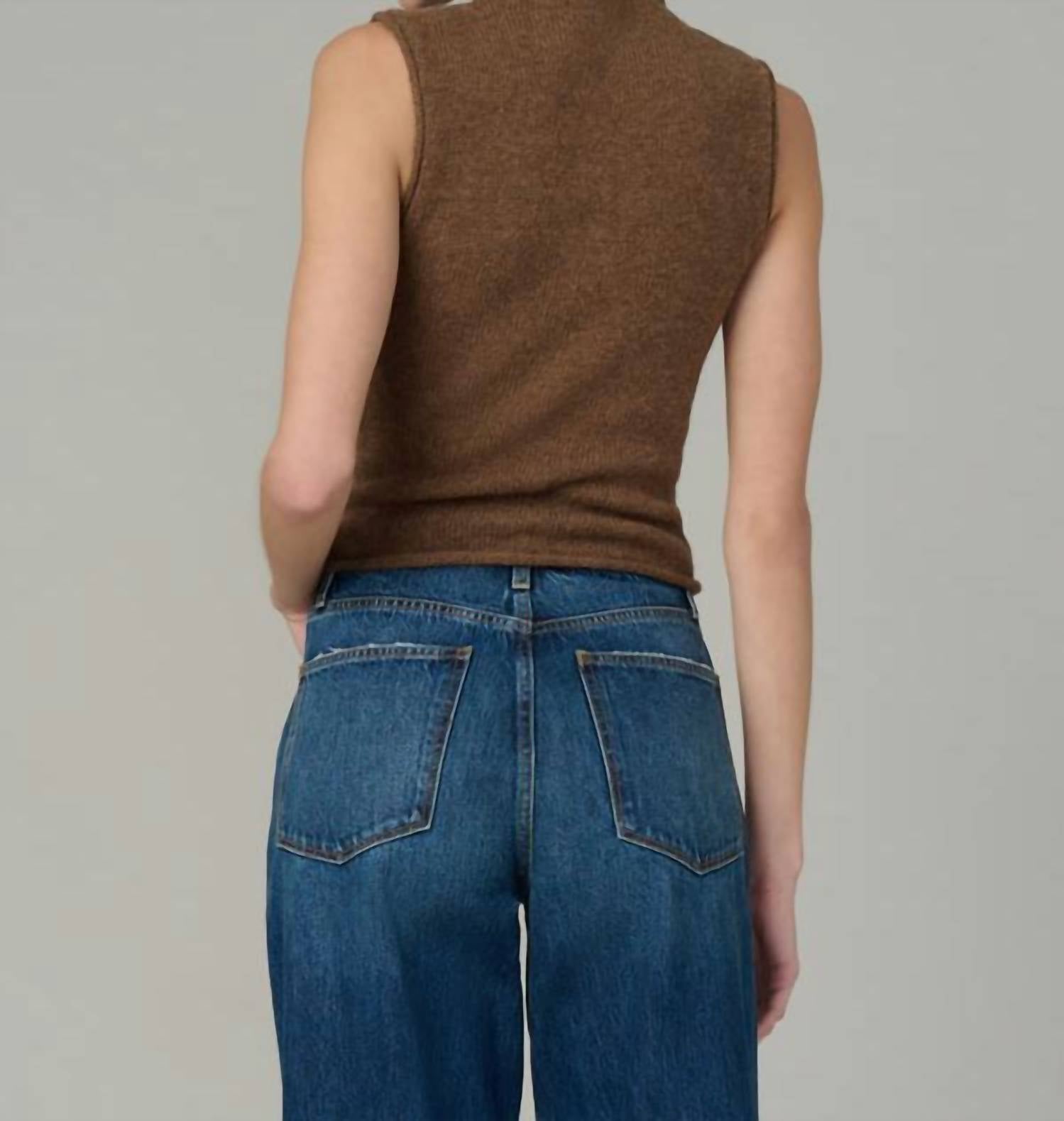Joe'S Jeans - Stevie Sleeveless Roll Neck Sweater