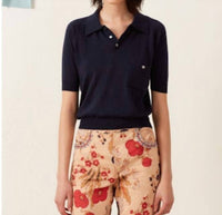 ALIX OF BOHEMIA Lessi Knit Top in midnight - women's blouse
