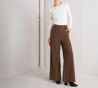 Flying Tomato - Woven Wide Leg Pants