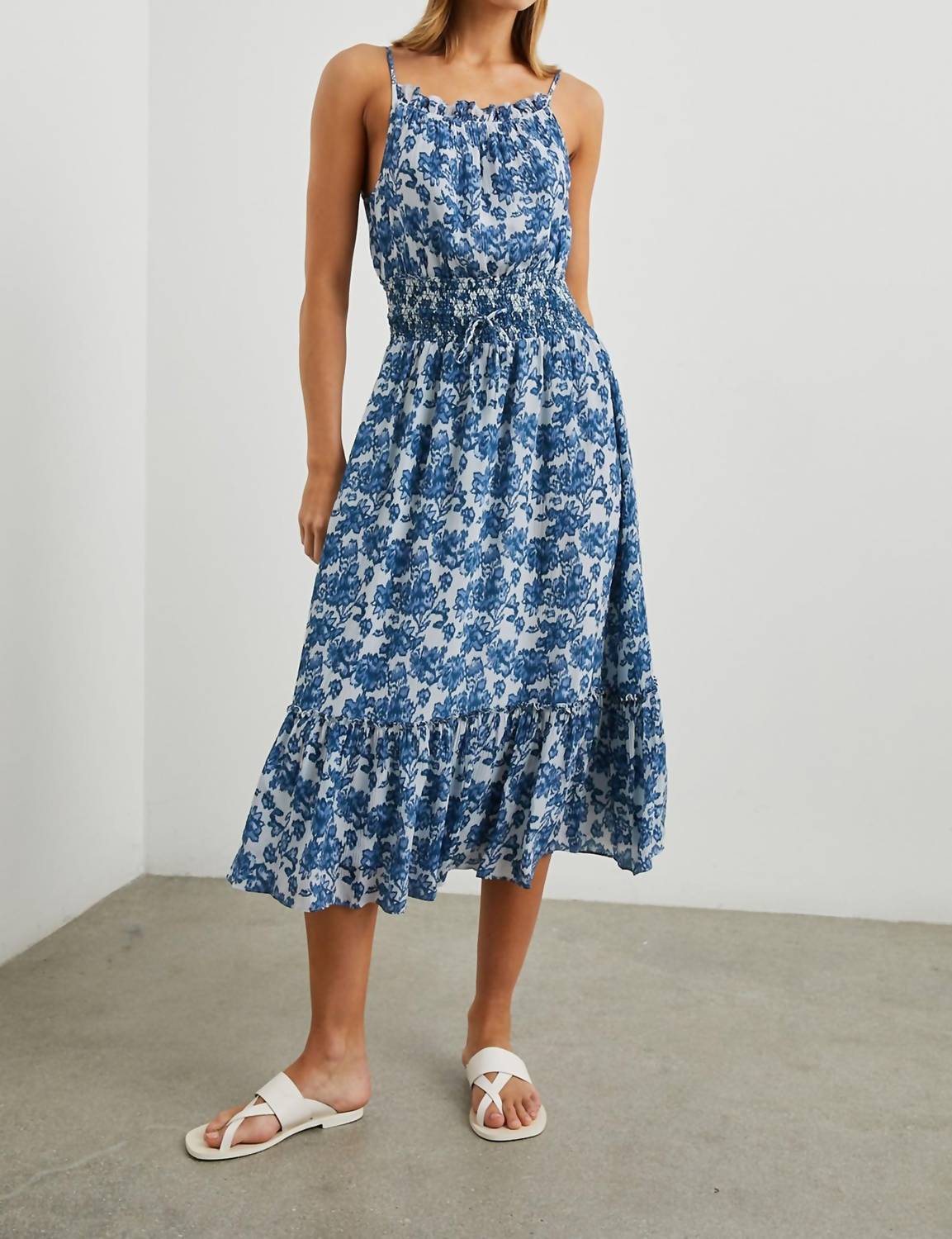 Rails Women's Magdalene Dress in chambray - women's dress - detail view
