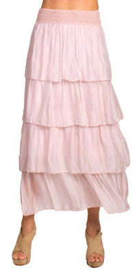 Gigi Moda - Carrie Ruffled Maxi Skirt