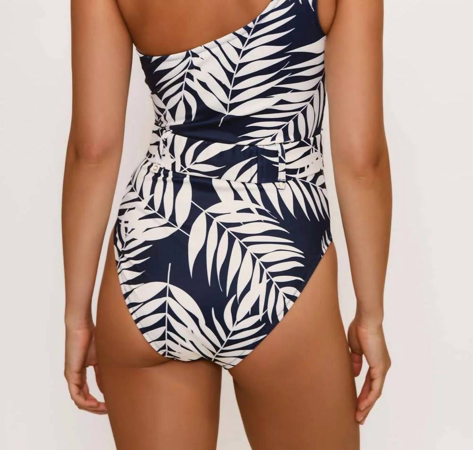 hutch Bea One Piece in blue - women's swimwear - detail view