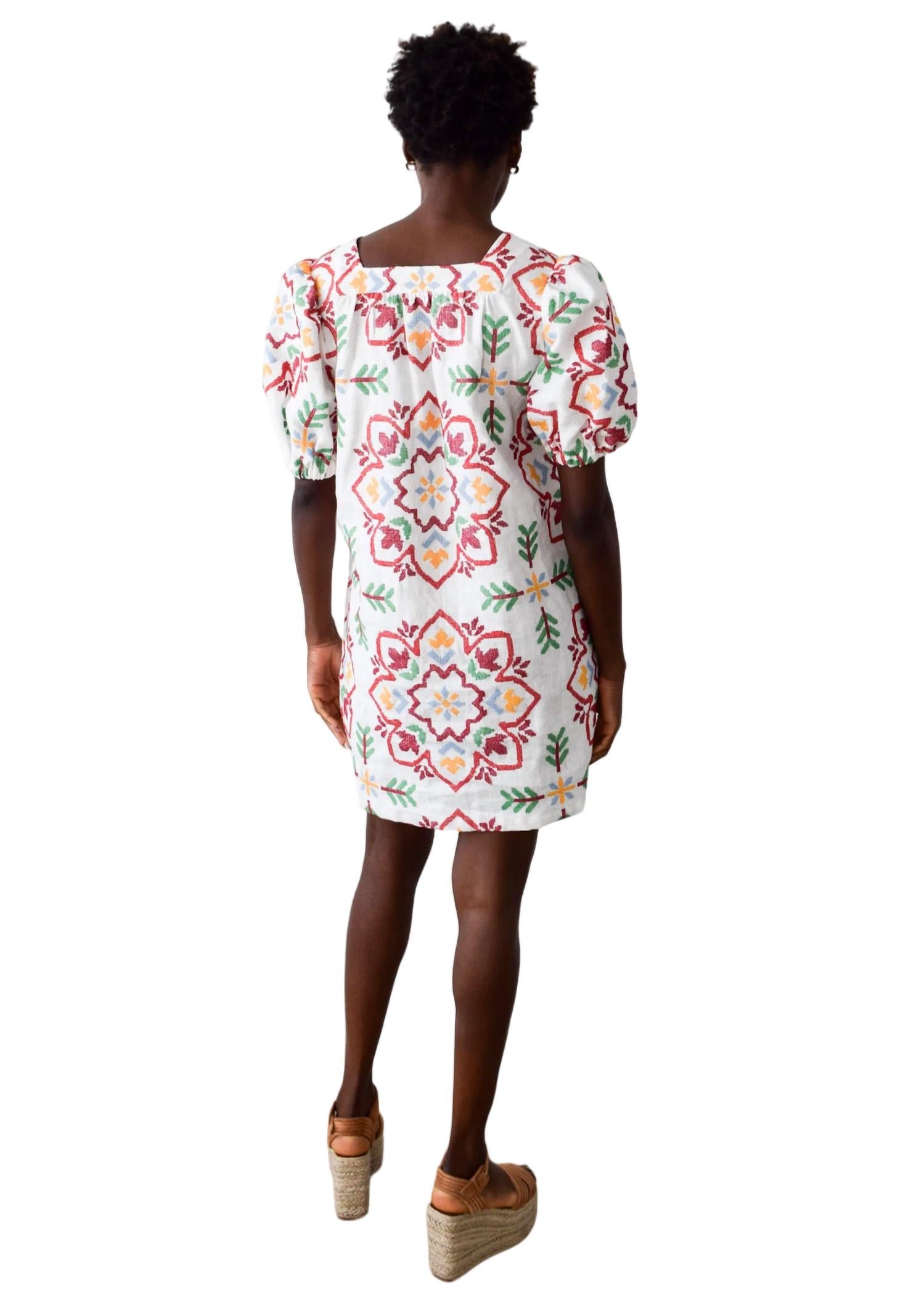 Never A Wallflower - Square Neck Short Dress