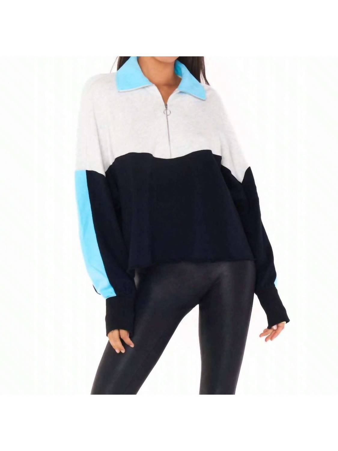 Show Me Your Mumu - Cameron Pullover Zip Sweater