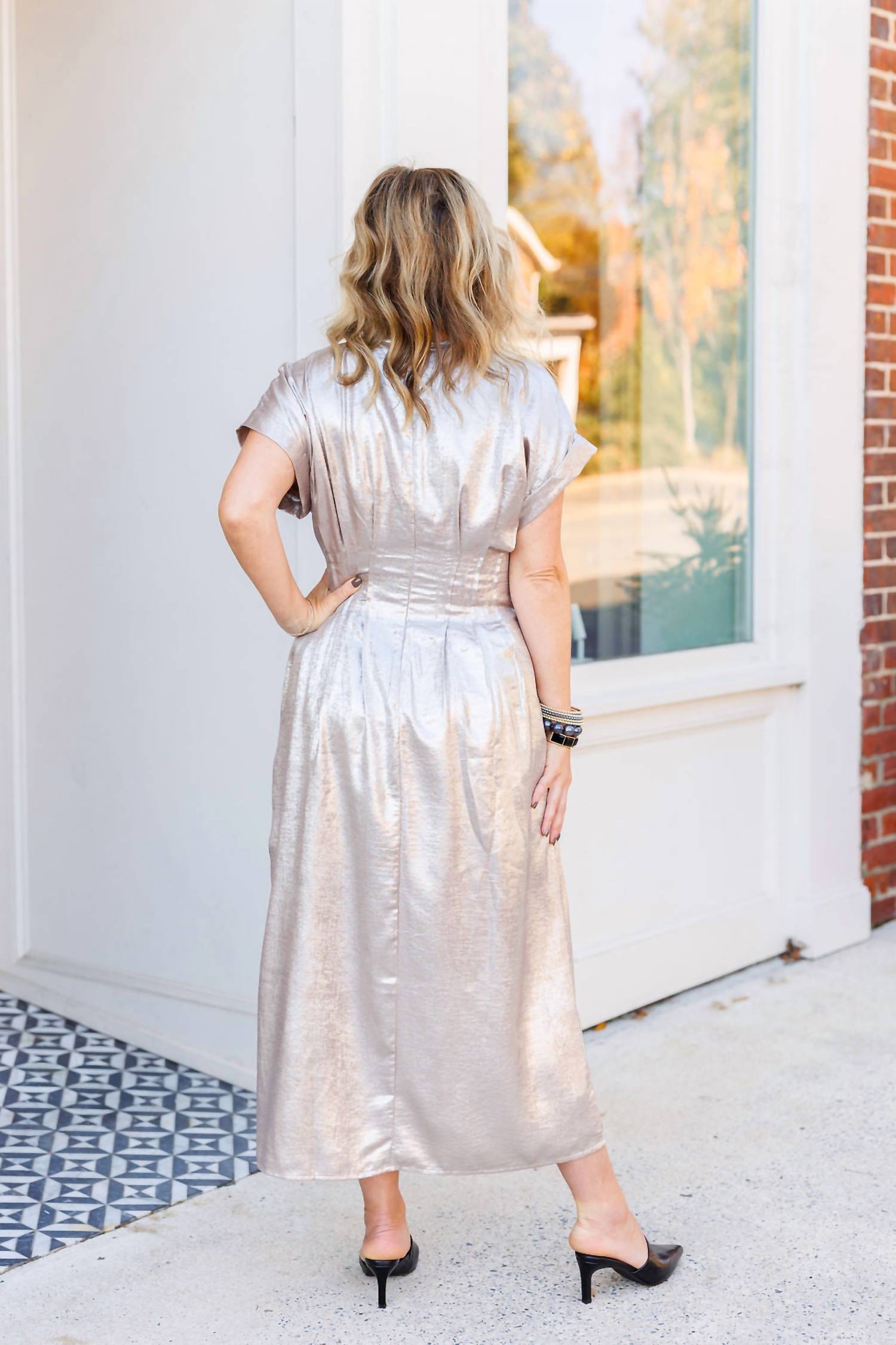 Entro - Silkstone Midi Dress