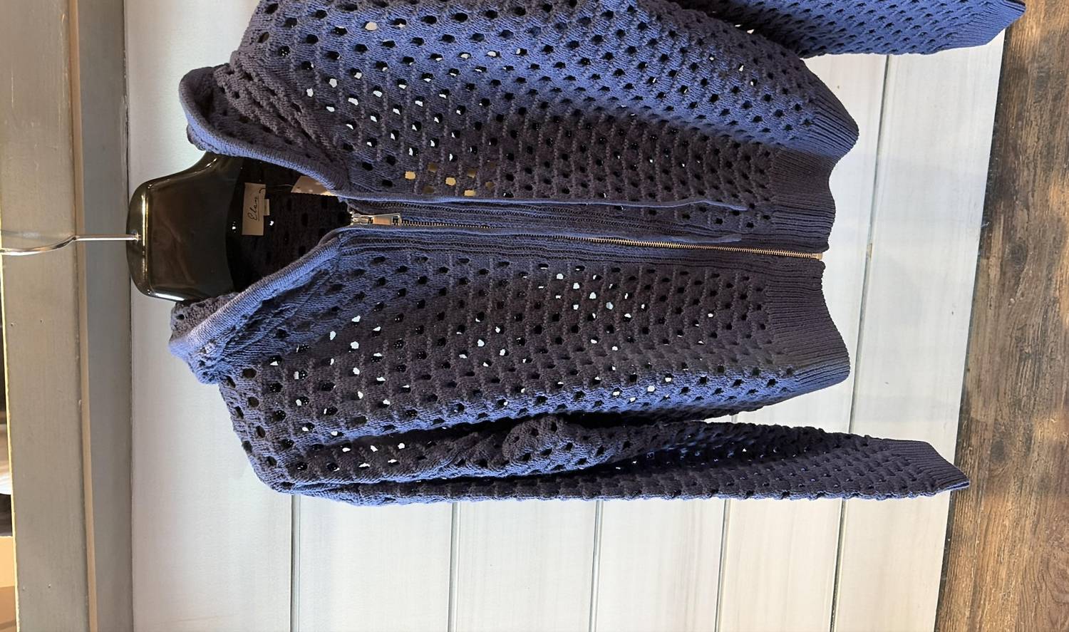Elan - Crochet Zip Cardigan