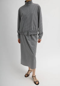 Tibi - Tech Gingham Track Jacket