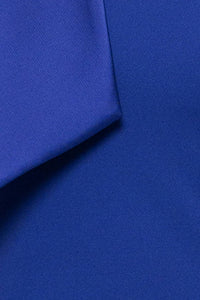 Betsy & Adam - Floor-length Sleeveless Bow Detail Dress