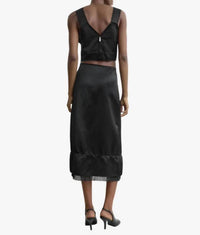 Toteme - Cropped Satin Camisole