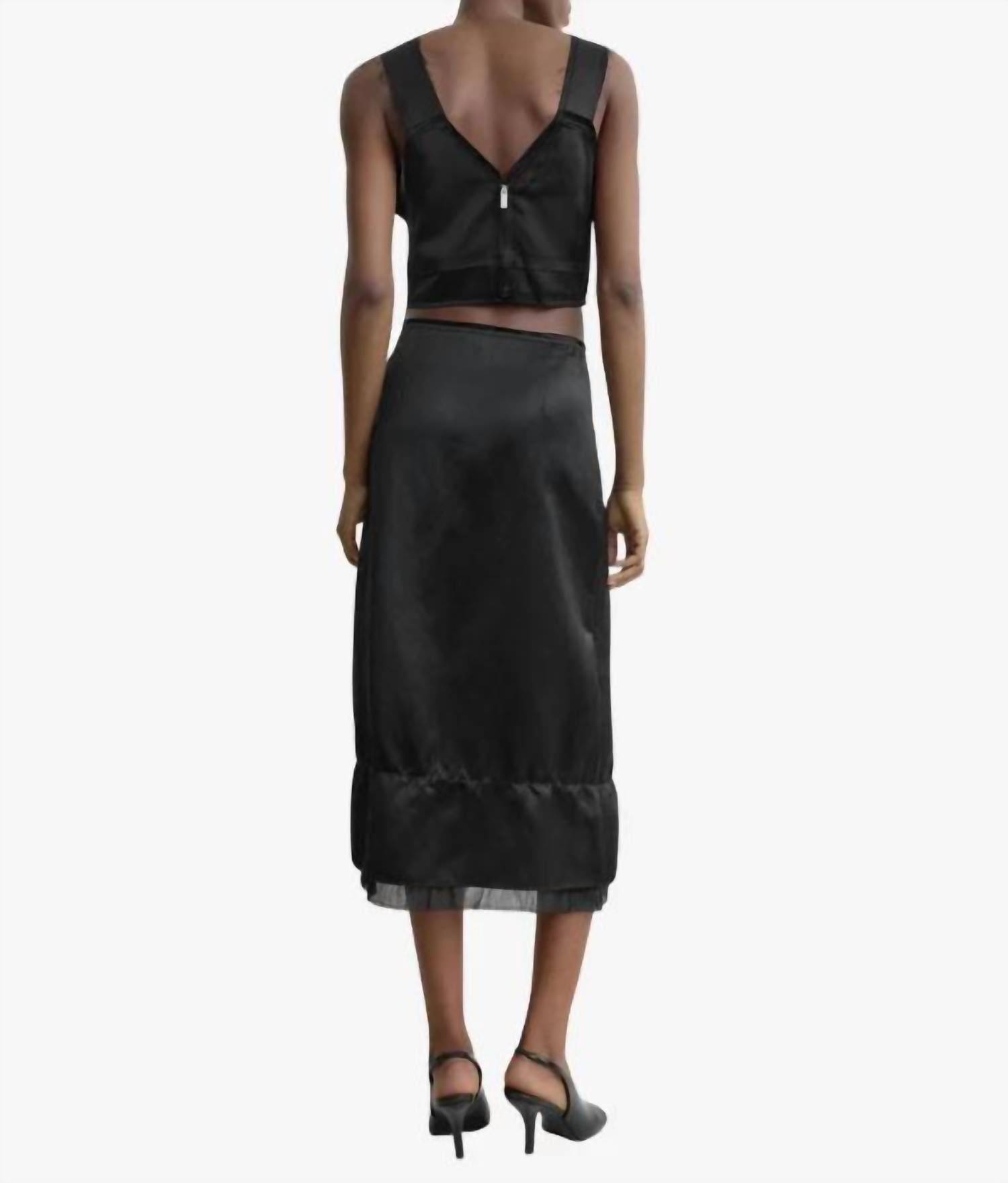 Toteme - Cropped Satin Camisole