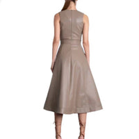 Karina Grimaldi - Honoria Vegan Leather Dress