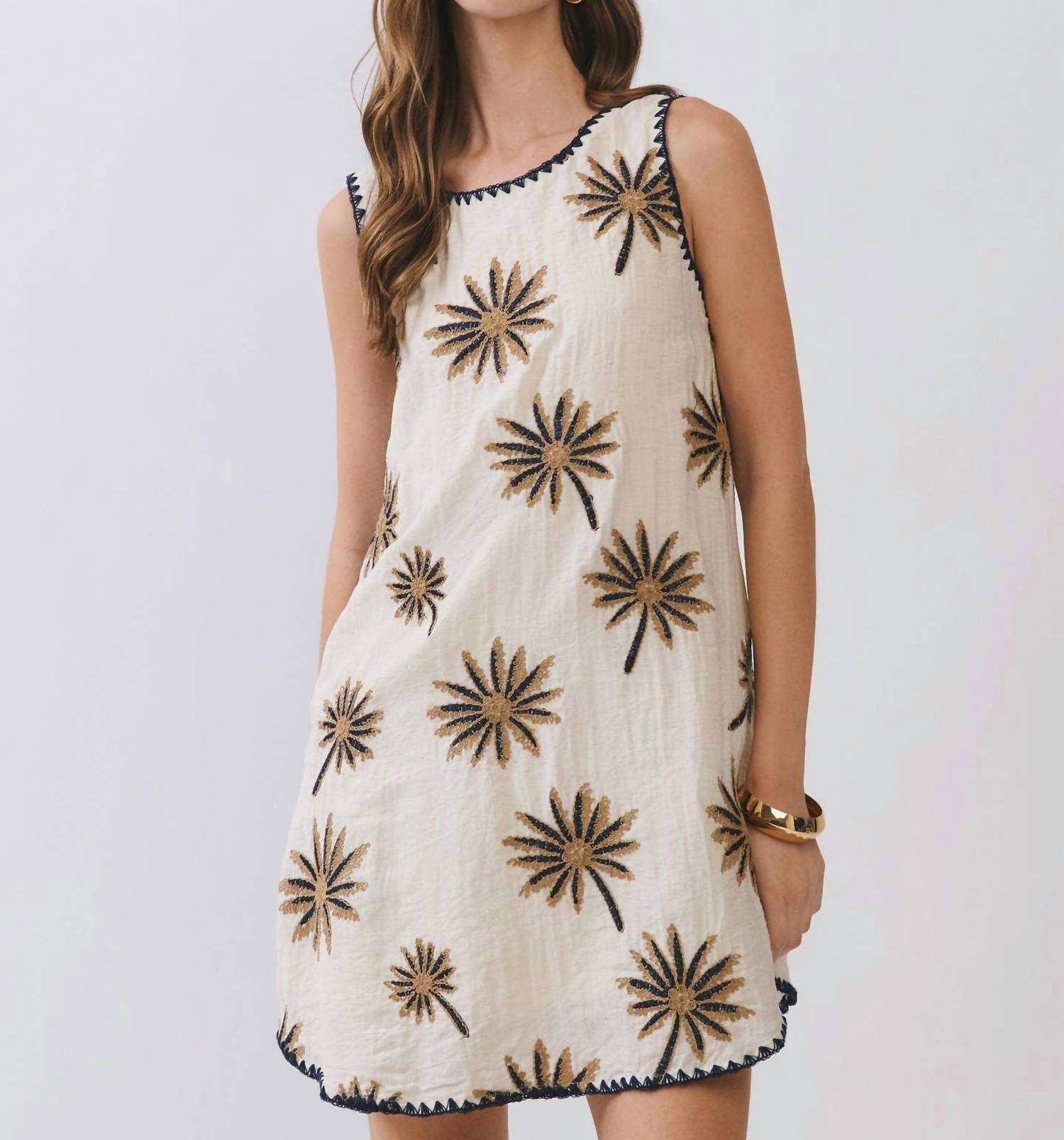 Tcec - Sleeveless Mini Dress