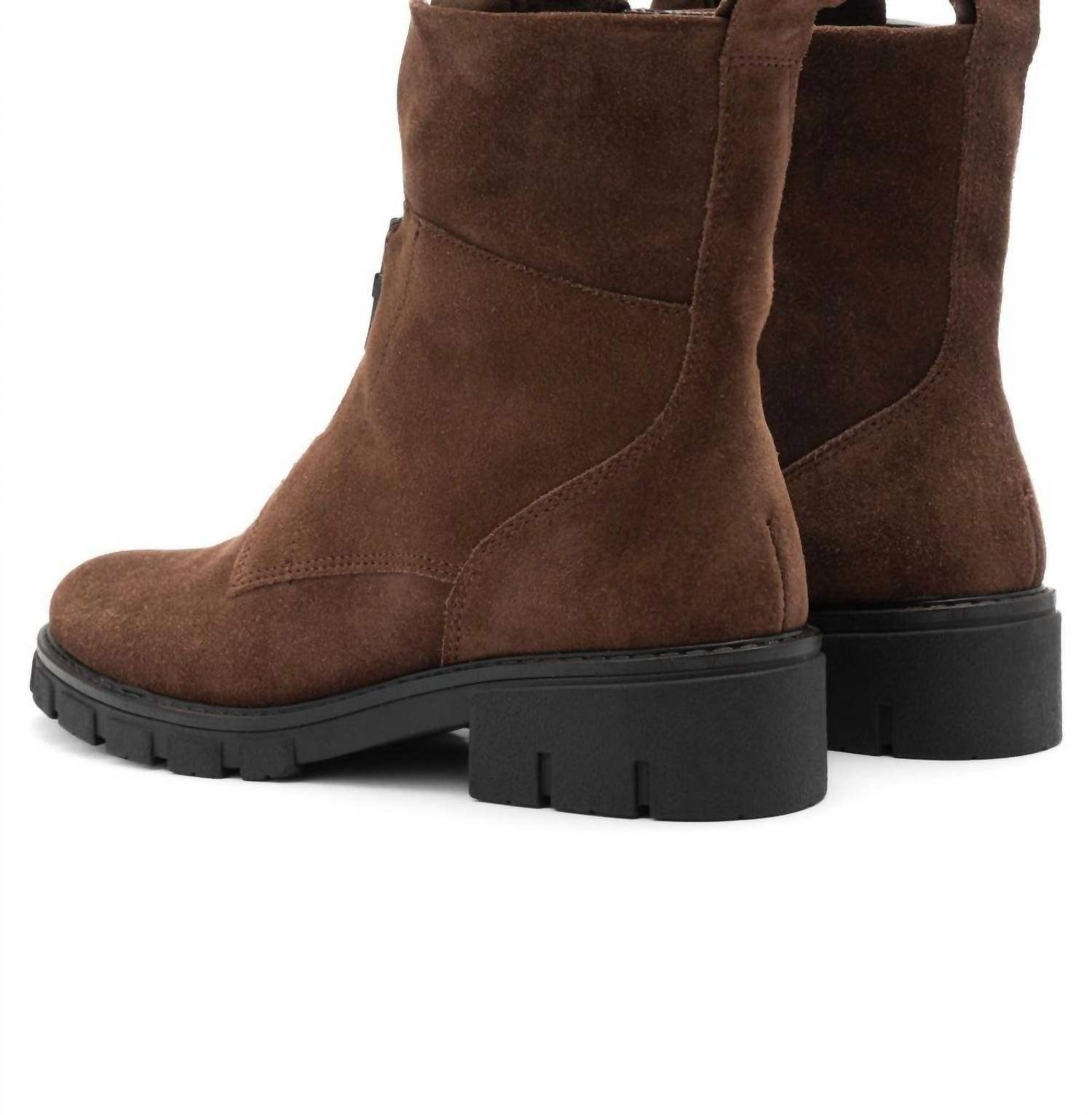 Ara Shoes Women's Deon Ankle Boots in cafe brown - women's shoe - view 4