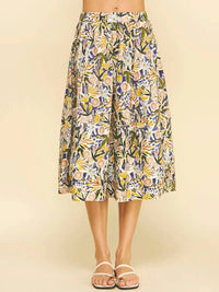 Pinch - Floral A-line Skirt