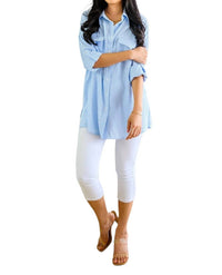 Jodifl - Striped Button Down Shirt