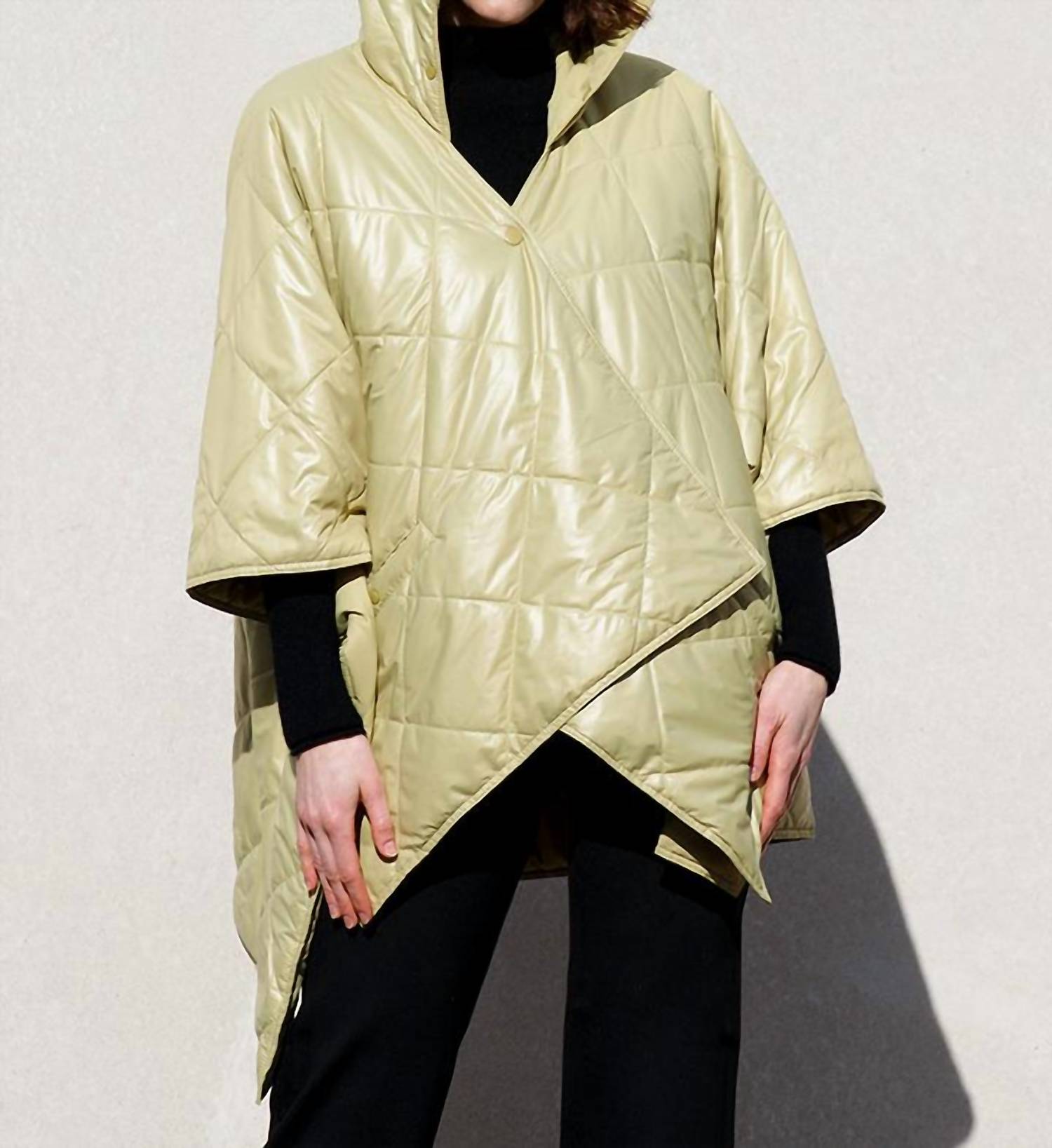 RAINRAPS Women's Rain Puffer Jacket in olive gold pufferrap - women's jacket