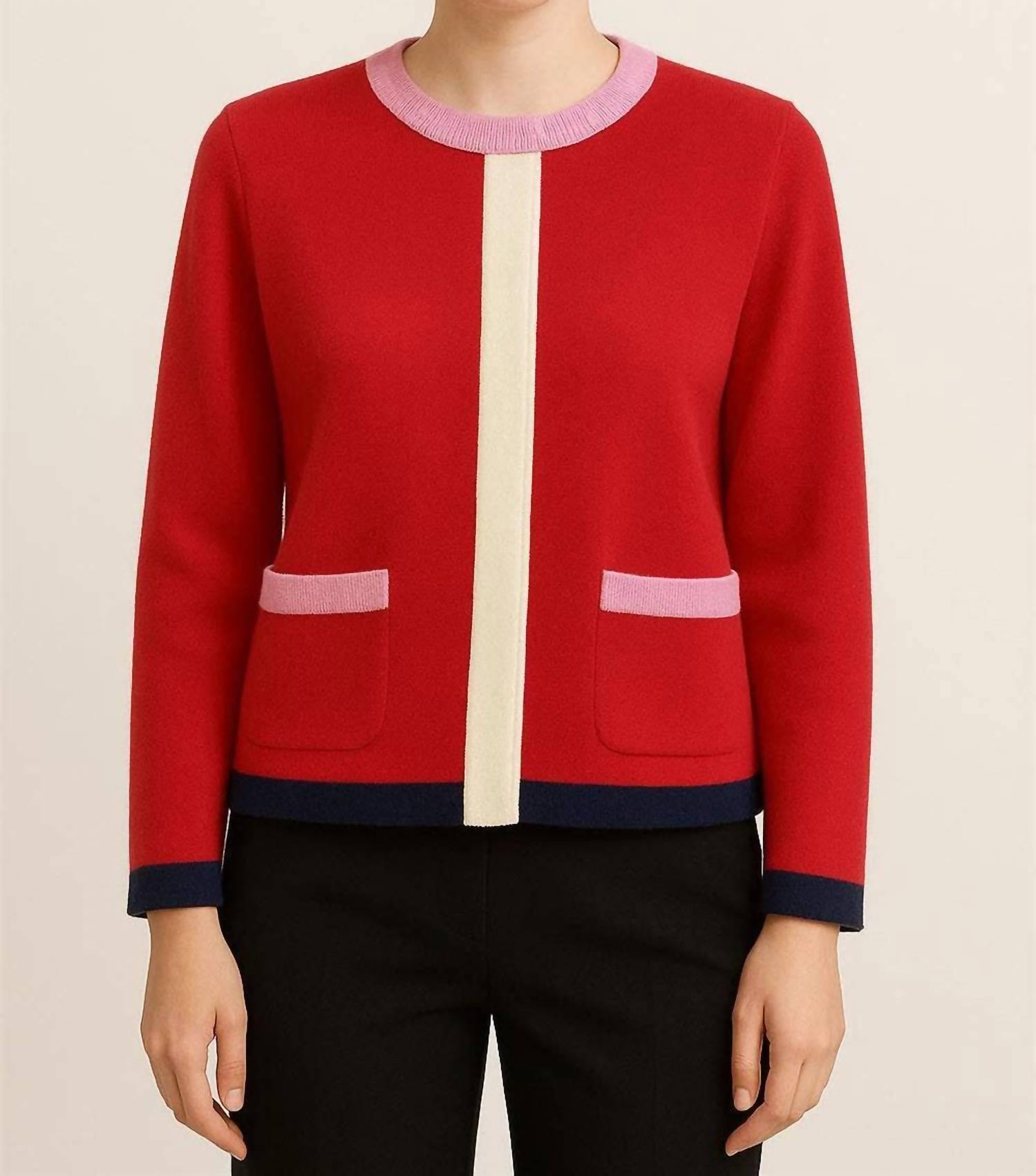 Fate - Tilly Crew Neck Cardigan
