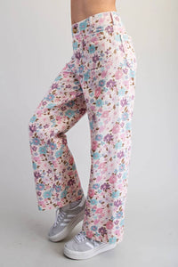 Ee:Some - Pretty Floral Pants