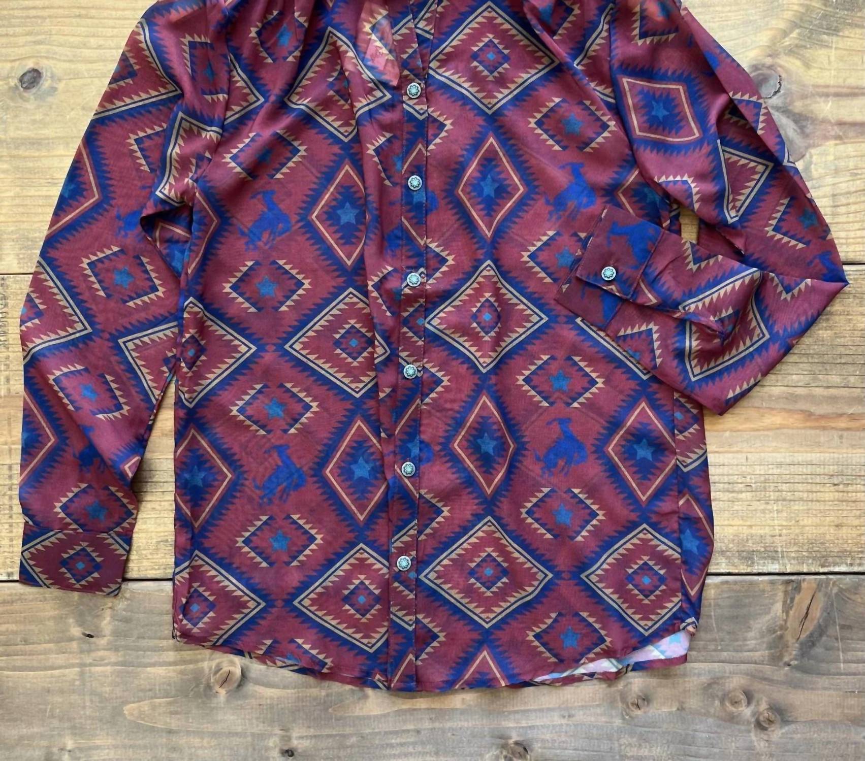Tasha Polizzi - Thornwood Long Sleeve Blouse