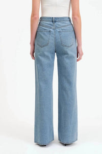 Daze - Women's Studded Far Out Wide Leg Jean