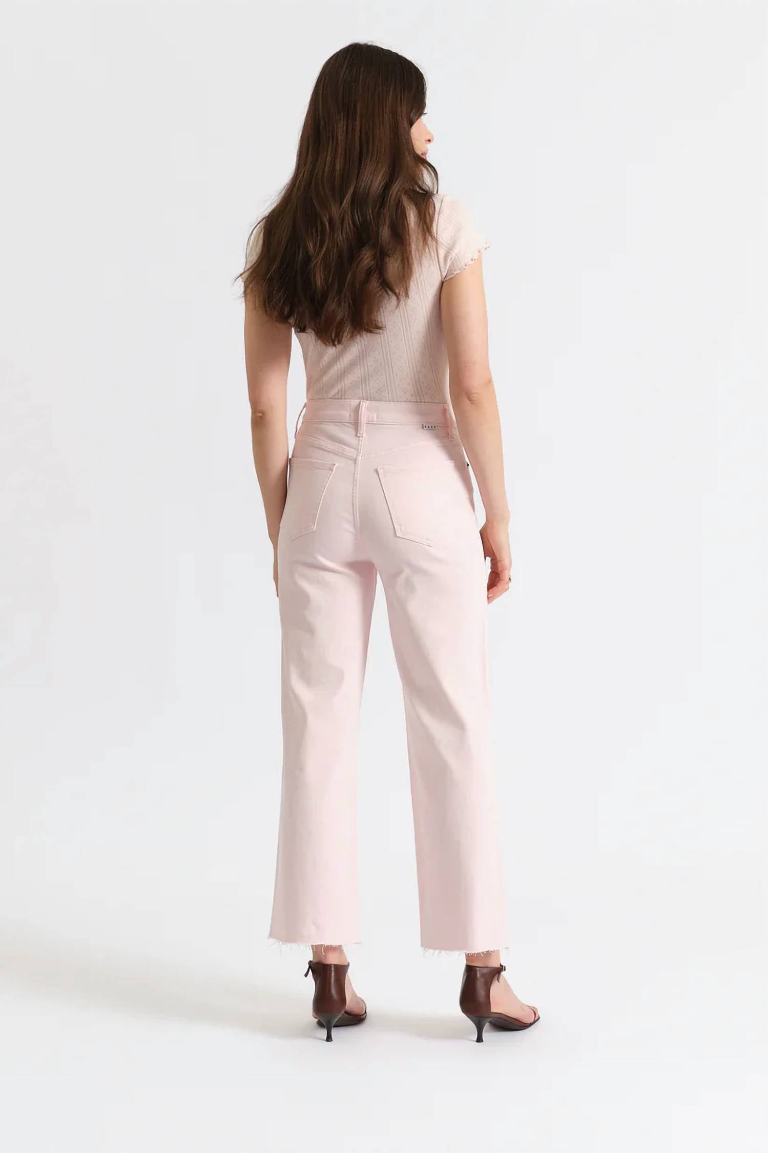 Daze - Pleaser High Rise Wide Ankle Jean