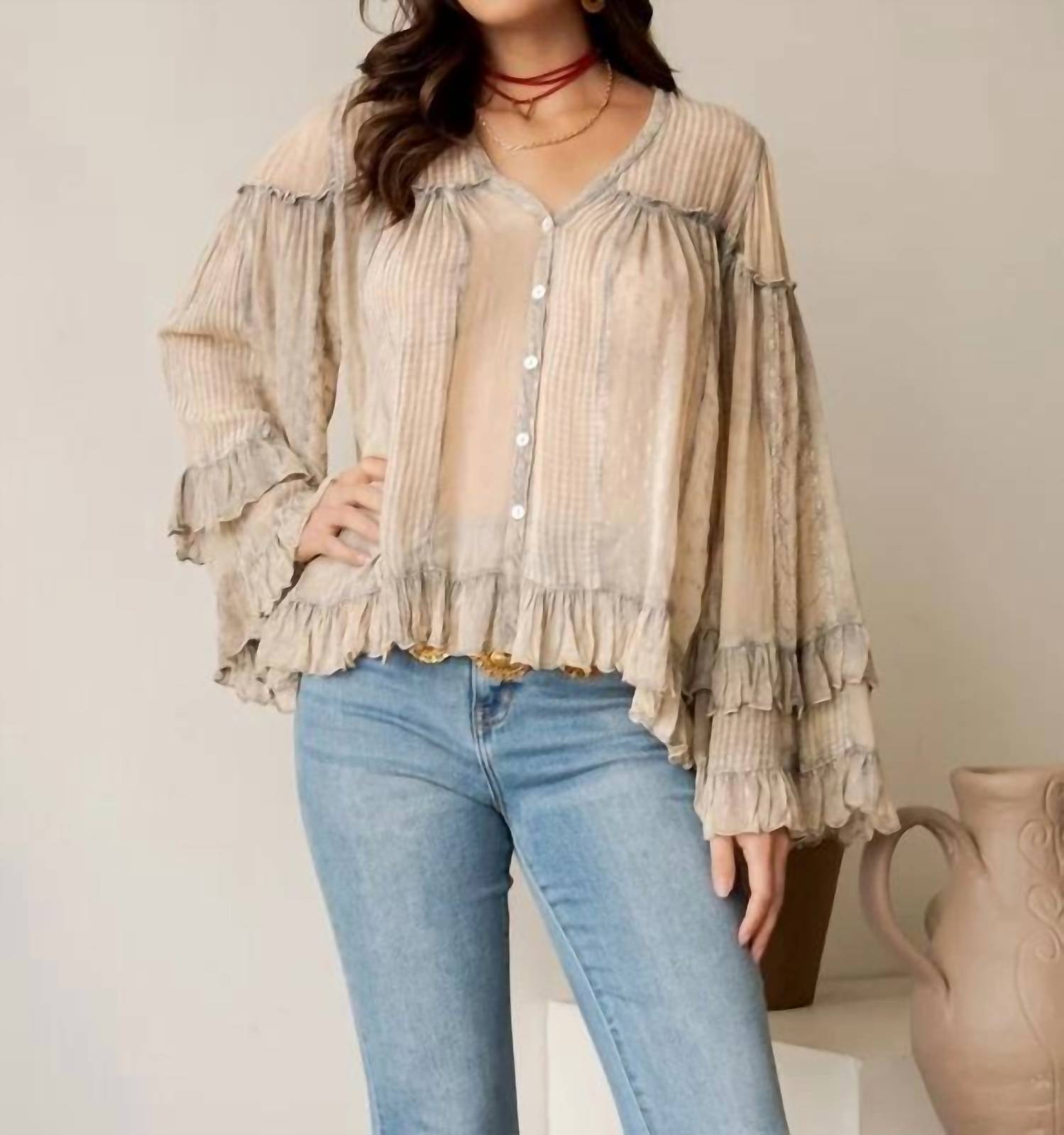 Young Threads - Moonmist Blouse