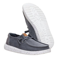 Hey Dude - Women's Wendy Chambray Grid Slip-on Loafers