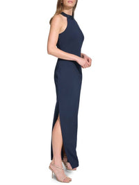 Vince Camuto - High Neck Navy Dress